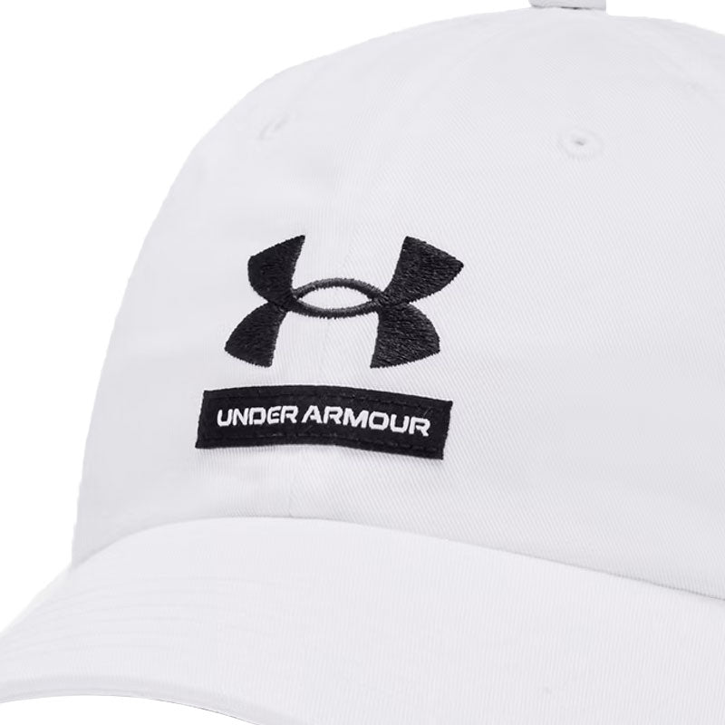 UNDER ARMOUR Branded Men's Cap (White/White/Black)