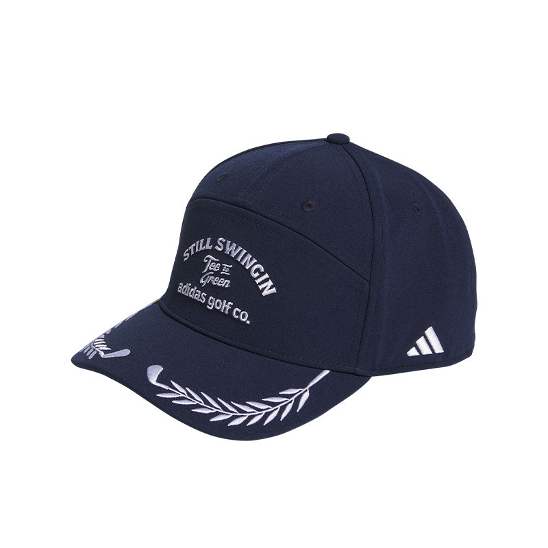 ADIDAS Graphic Flat-Brim Men's Cap (Navy)