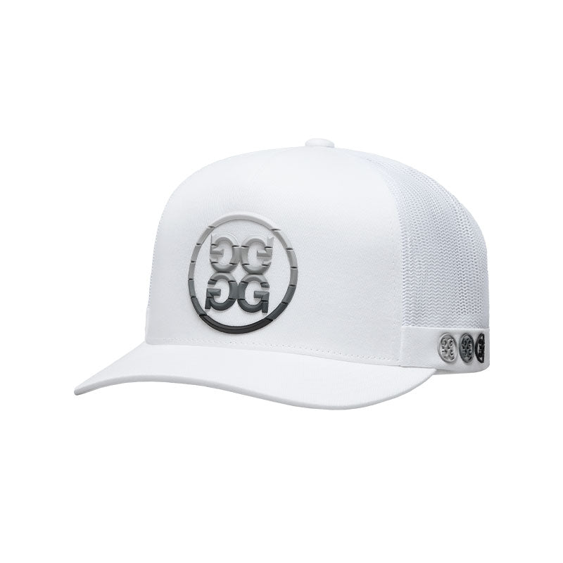 GFORE Circle G Trucker Men's Cap (Snow)