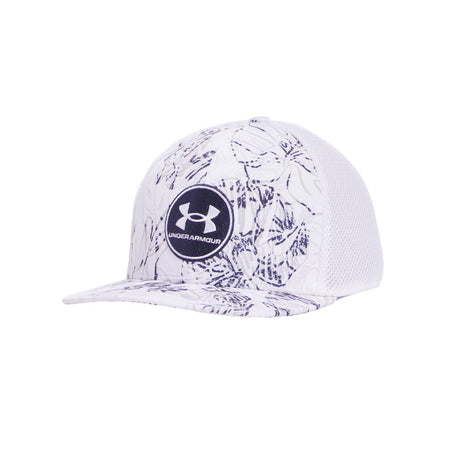 UNDER ARMOUR Iso-Chill Drive Low Stretch Fit Men's Cap (White)