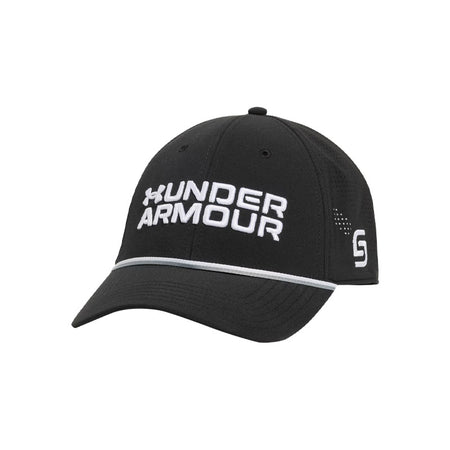 UNDER ARMOUR Jordan Spieth Drive Rope Men's Snapback Cap (Black/White)