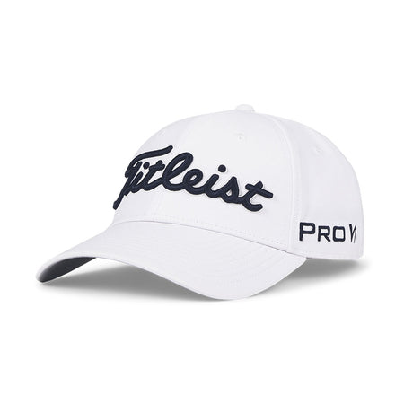 TITLEIST Tour Performance Junior Cap (White/Navy)