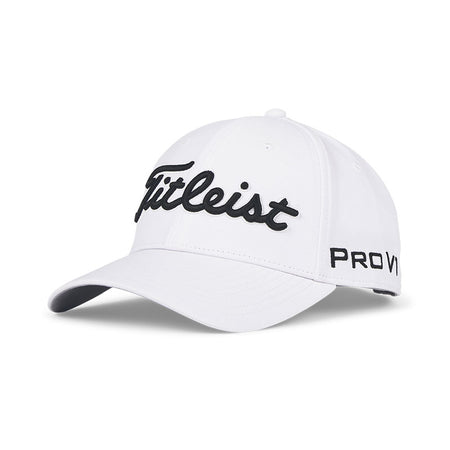 TITLEIST Tour Performance Men's Cap (White/Black)