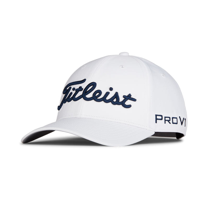 TITLEIST Tour Performance Men's Cap (White/Navy)