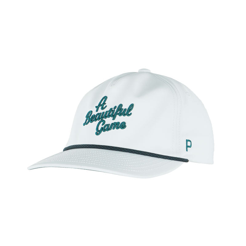 PUMA Beautiful Game Men's Cap (White/Navy)