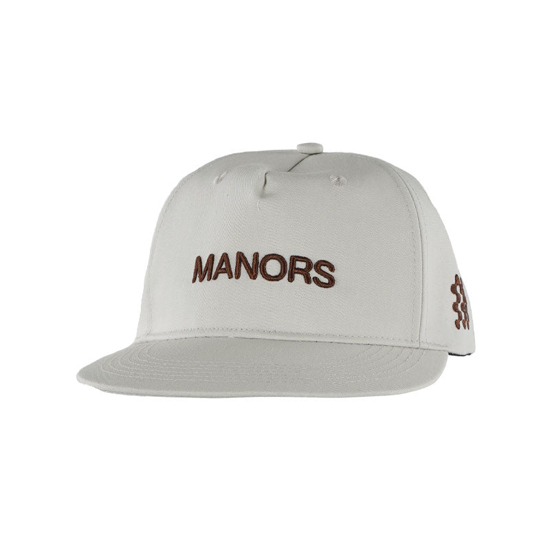 MANORS Retro Crown Men's Cap (Ivory)