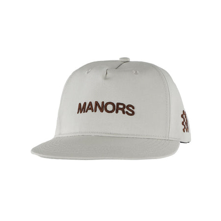 MANORS Retro Crown Men's Cap (Ivory)