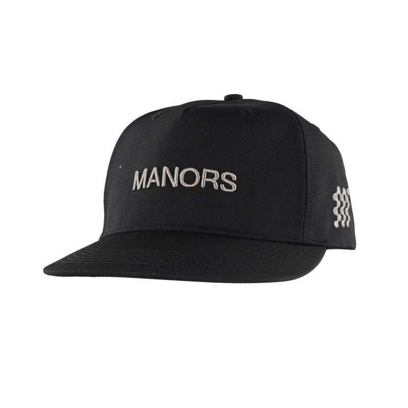 MANORS Retro Crown Men's Cap (Black)