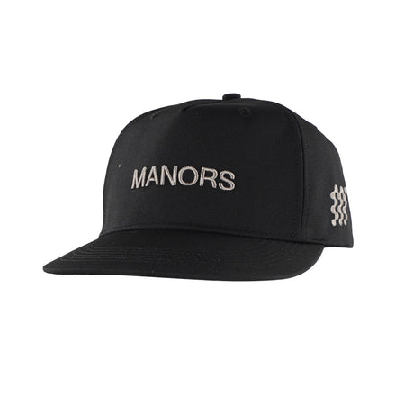 MANORS Retro Crown Men's Cap (Black)