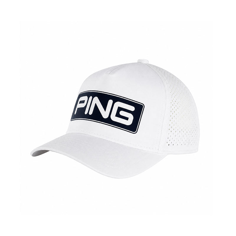 PING Tour Men's Cap (White/Navy)