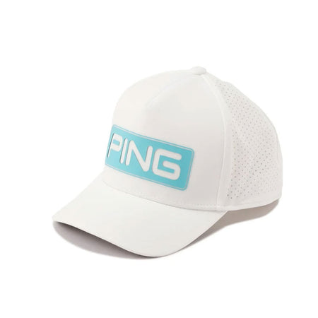 PING Tour Men's Cap (White/Turquoise)