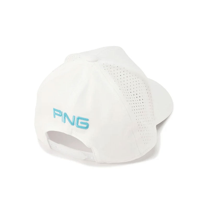 PING Tour Men's Cap (White/Turquoise)