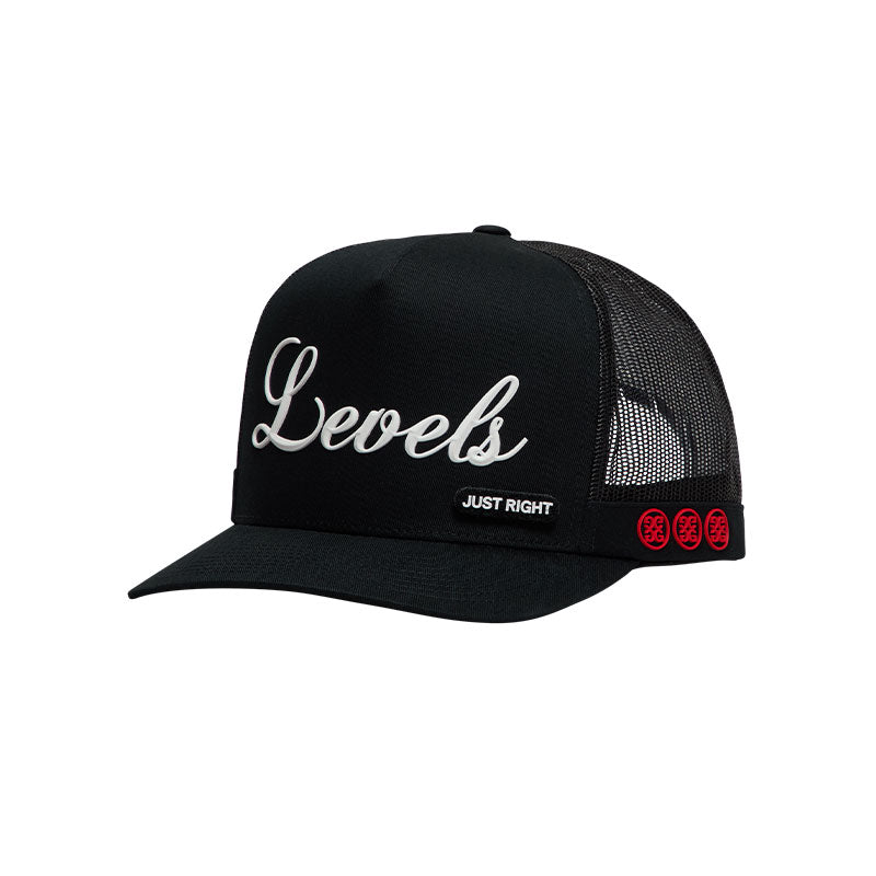 GFORE Levels Tall Trucker Men's Cap (Onyx)