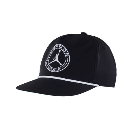 NIKE Jordan Pro Structured Dri-FIT Flat-Brim Men's Cap (Black)