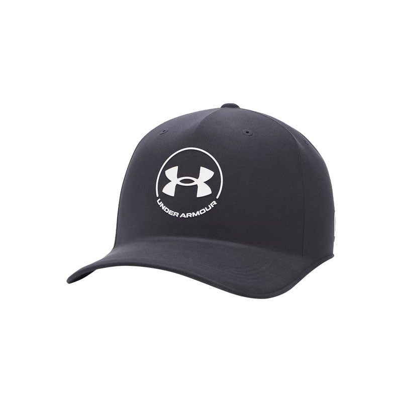 UNDER ARMOUR StealthForm High Spieth Unisex Men's Cap (Black/White)