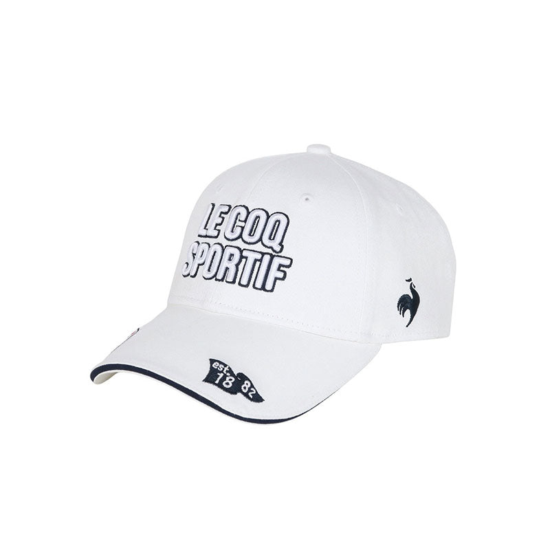 LE COQ SPORTIF GOLF Classic Logo Women's Cap (White)