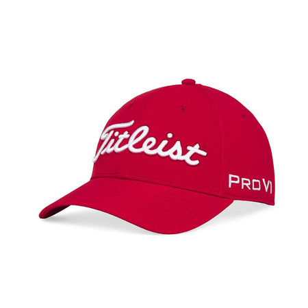 TITLEIST Tour Performance Men's Cap (Red/White)