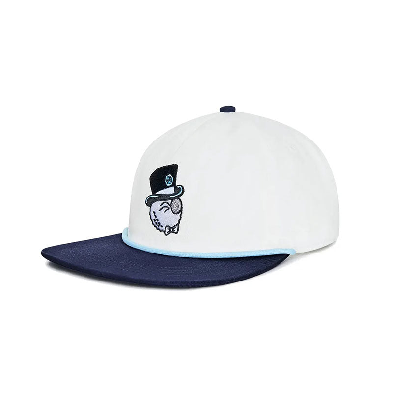 MALBON GOLF x Bettinardi Gangster Men's Snapback Cap (White)