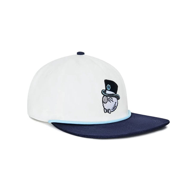 MALBON GOLF x Bettinardi Gangster Men's Snapback Cap (White)