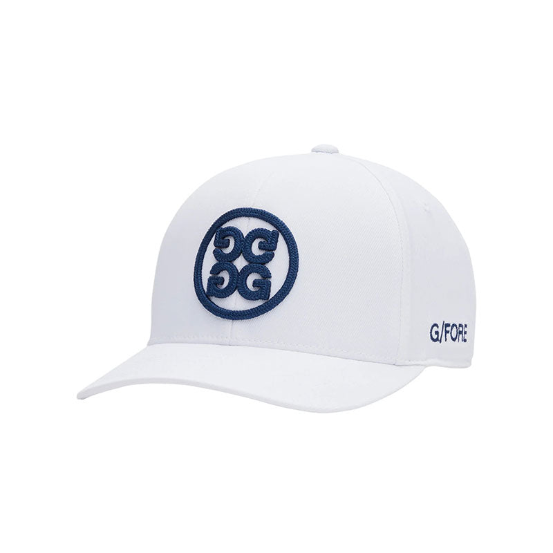 GFORE Circle G's Contrast Men's Cap (Snow)