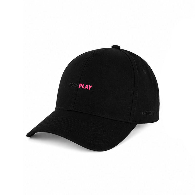 GFORE Fore Play Low Profile Men's Cap (Onyx)
