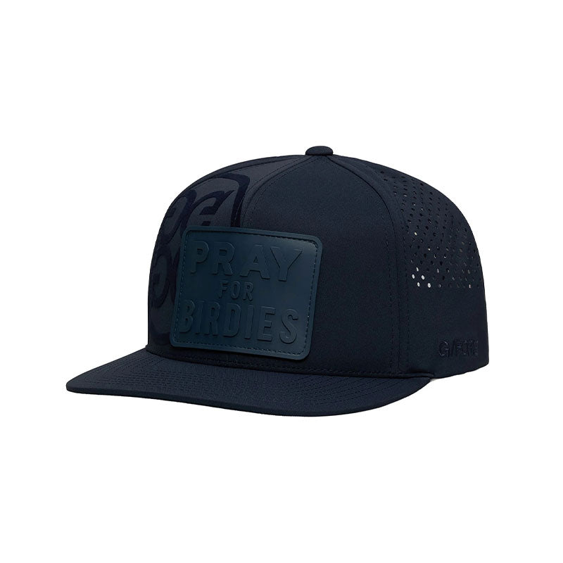 GFORE Pray for Birdies Patch Perforated Delta Men's Cap (Twilight)