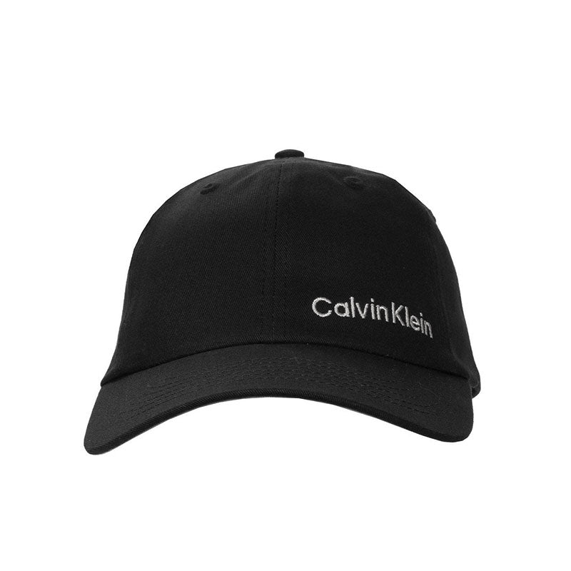 CALVIN KLEIN Cotton Twill Men's Baseball Cap (Black)