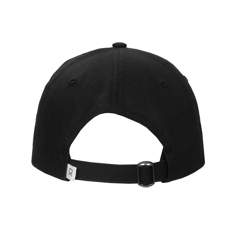 CALVIN KLEIN Cotton Twill Men's Baseball Cap (Black)