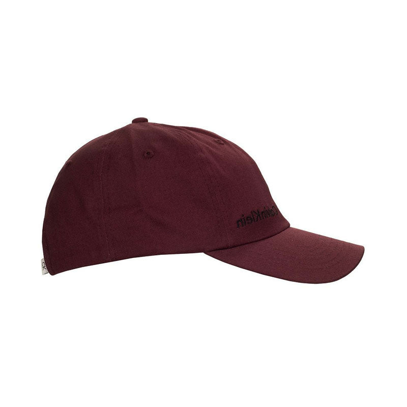 CALVIN KLEIN Cotton Twill Men's Baseball Cap (Maroon)