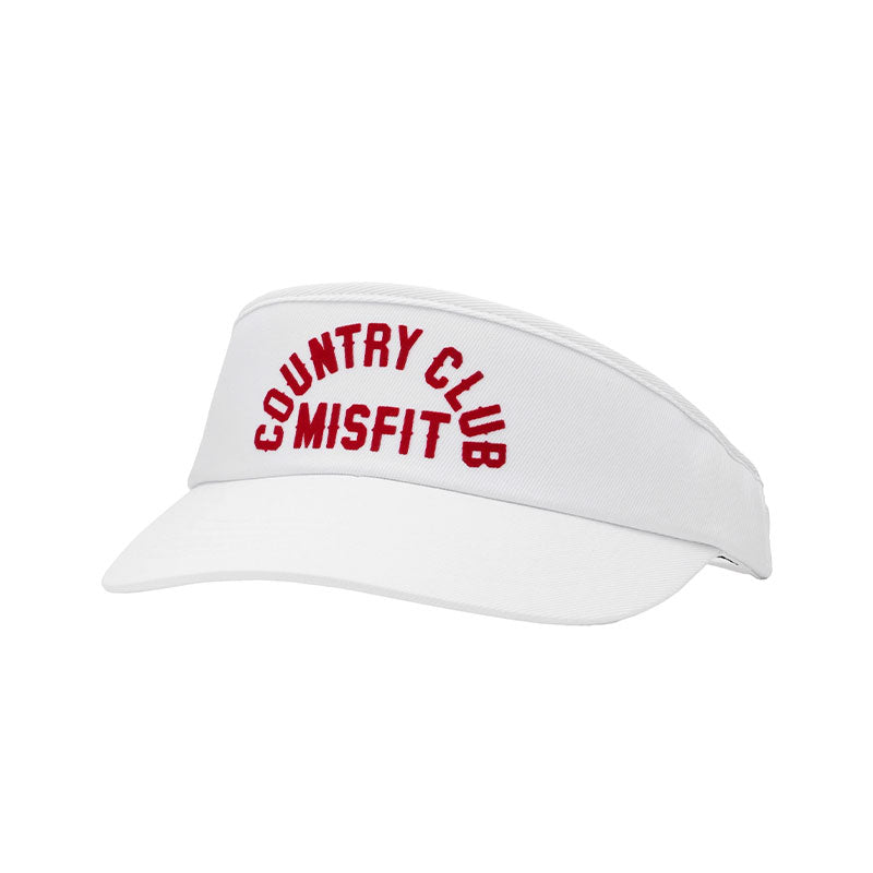 GFORE Country Club Misfit Men's Visor (Snow)
