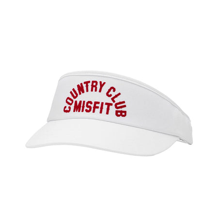 GFORE Country Club Misfit Men's Visor (Snow)