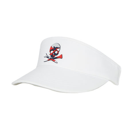 GFORE Camo Skull Men's Visor (White)