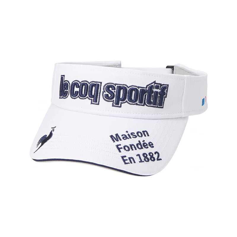 LE COQ SPORTIF GOLF Men's Sun Visor (White)