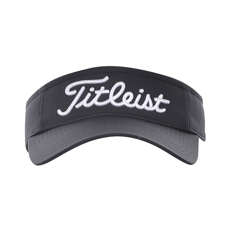 TITLEIST Tour Performance Men's Visor (Black/White)