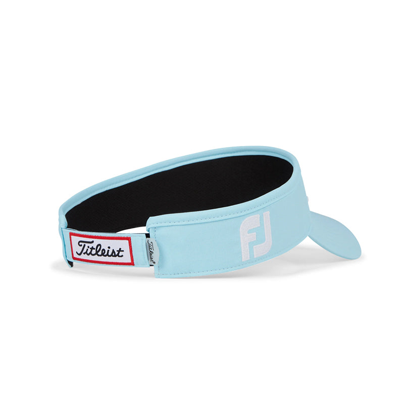 TITLEIST Tour Performance Men's Visor (Aqua/White)