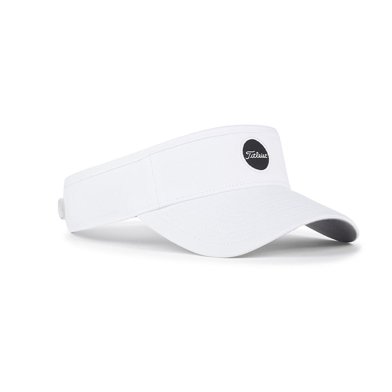 TITLEIST Montauk Men's Visor (White/Black)