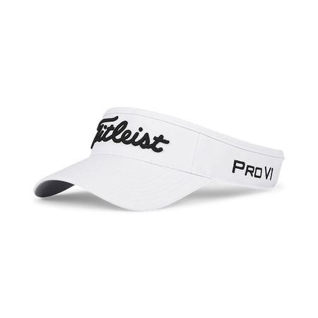 TITLEIST Tour Performance Men's Visor (White/Black)