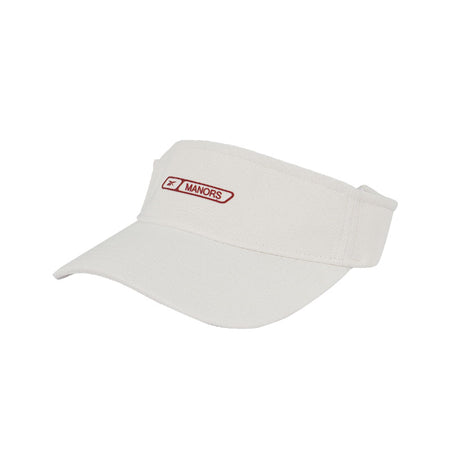 MANORS x Reebok Men's Visor (Chalk/Burgundy)