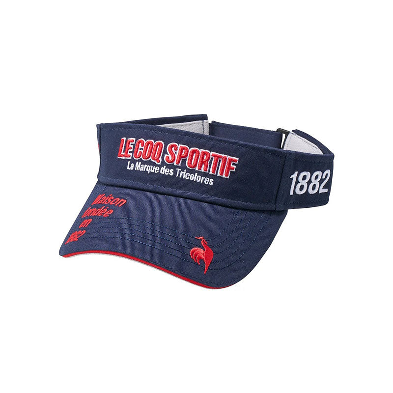 LE COQ SPORTIF GOLF Classic Logo Men's Visor (Navy)