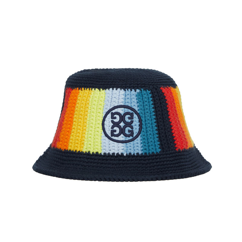 GFORE Crochet Men's Bucket Hat (Blue/Multi)