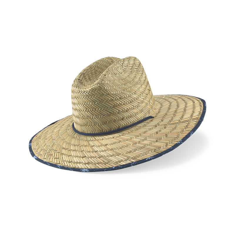 PUMA Straw Sunbucket P Men's Hat (White/Navy)