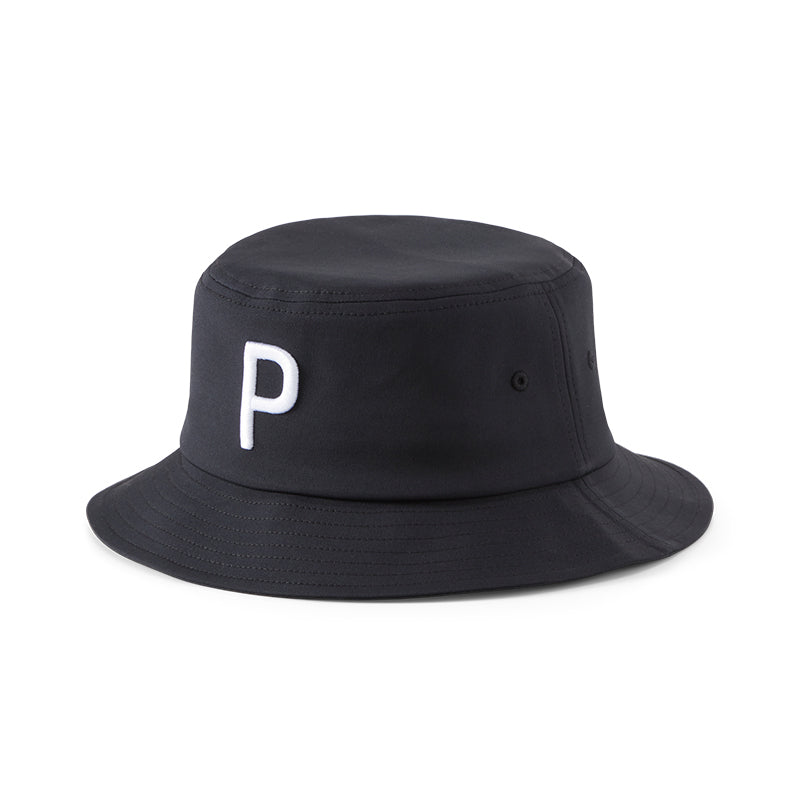 PUMA P Men's Bucket Hat (Black)