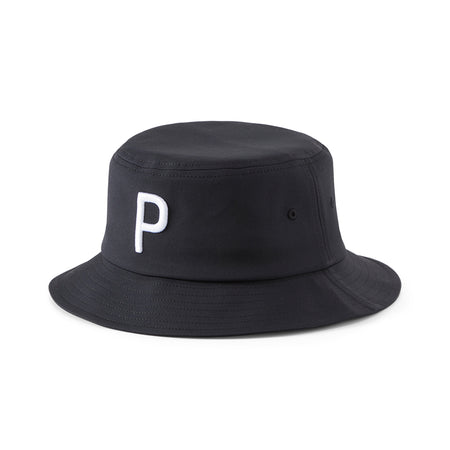 PUMA P Men's Bucket Hat (Black)