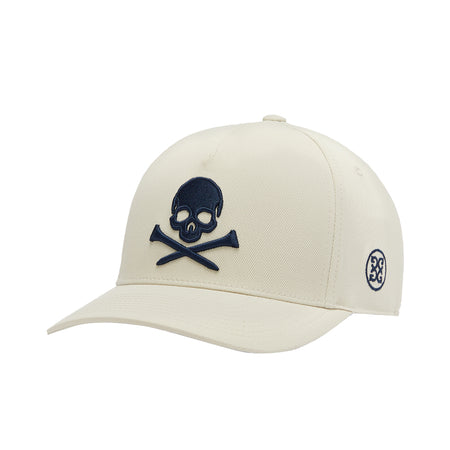 GFORE Skull & T's Men's Snapback Hat (Stone)