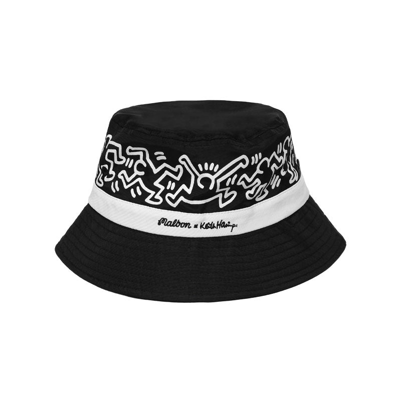 MALBON GOLF x Keith Haring Men's Hat (Black)