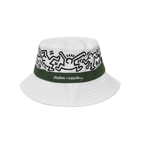 MALBON GOLF x Keith Haring Men's Hat (White)