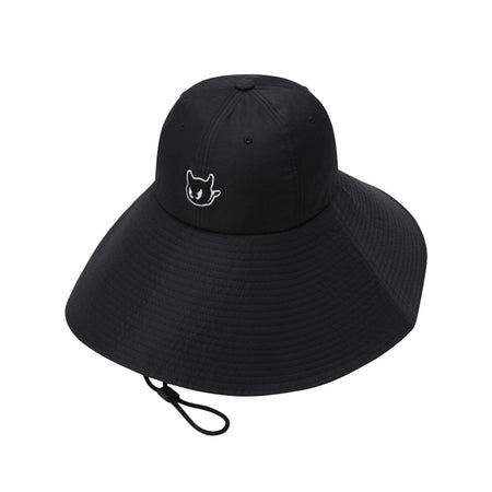WAAC Women's Wide Bucket Hat (Black)