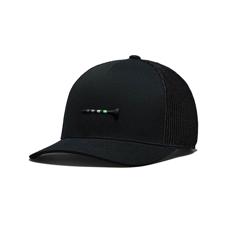 GFORE Silicone Tee Trucker Men's Cap (Onyx)