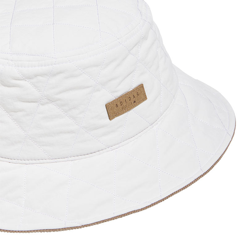 ADIDAS Quilted Women's Bucket Hat (White)