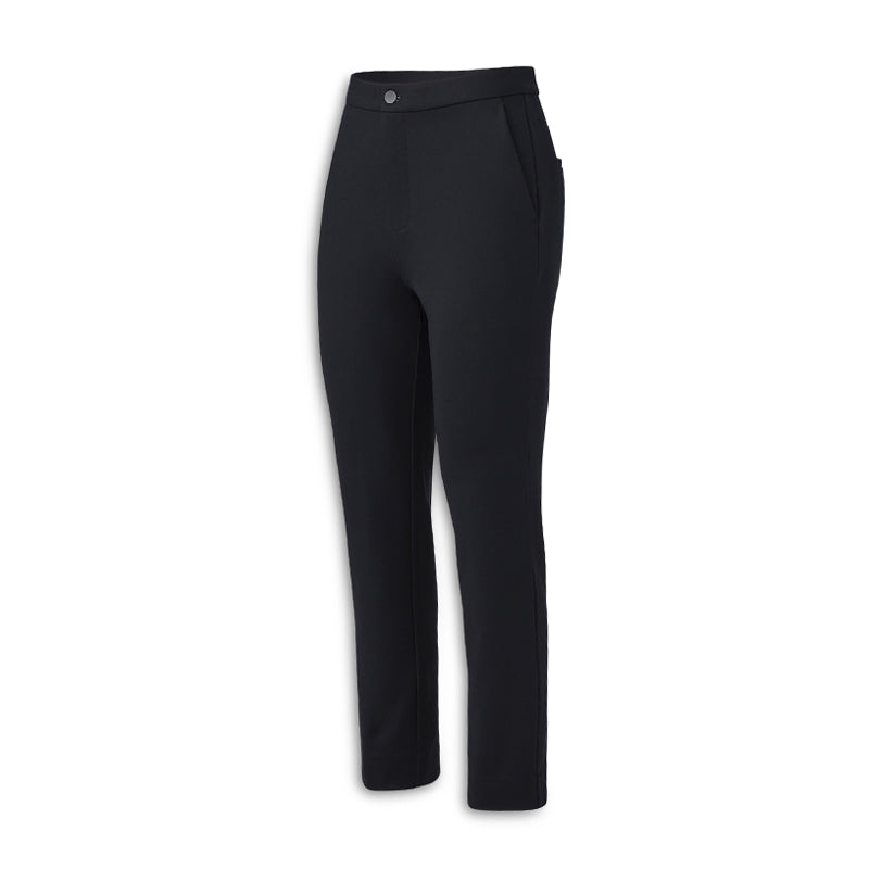 GFORE Double Knit Cigarette Leg High Rise Stretch Women's Pants (Onyx)